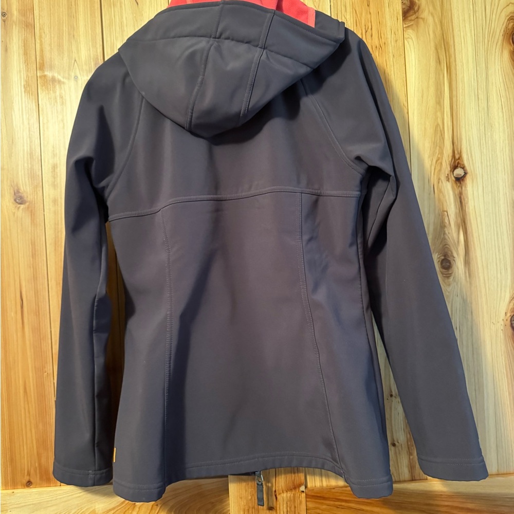 Lucy Pink and Gray Jacket Performance Softshell - Picture 2 of 3